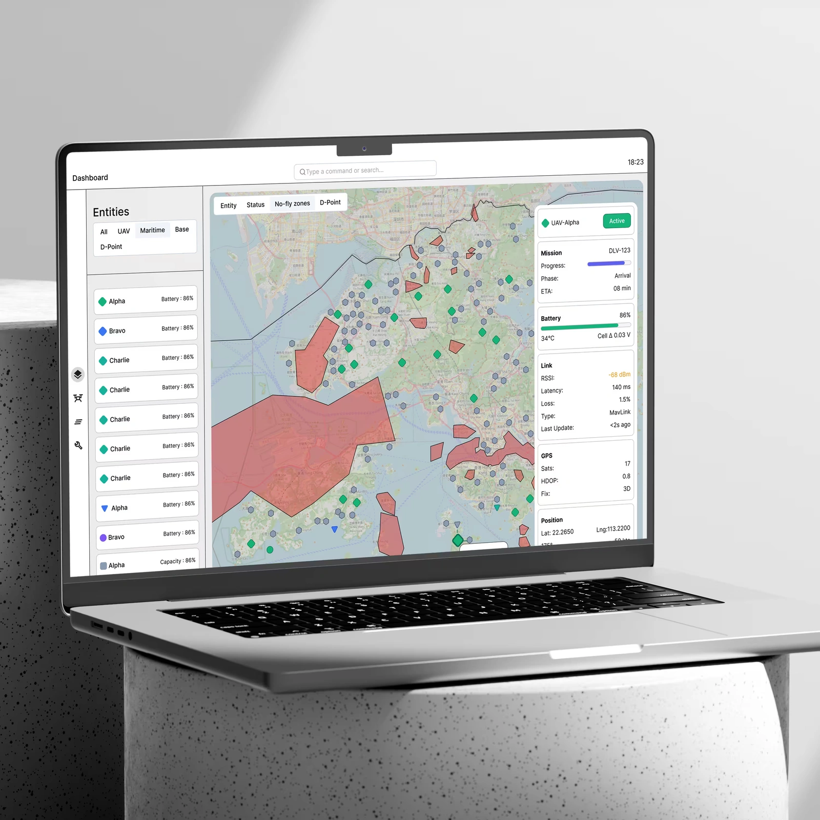 Drone Monitoring Dashboard