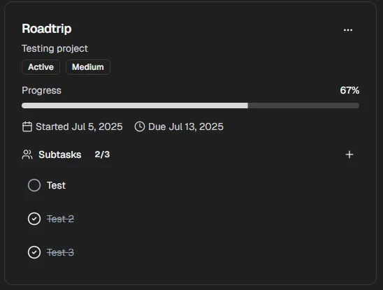 Completion Tracking